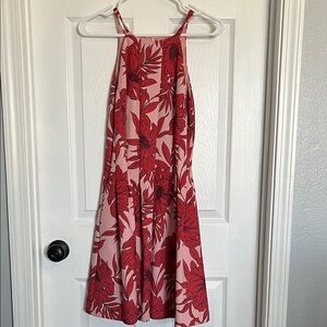 Vince Camuto Pink and Red Dress